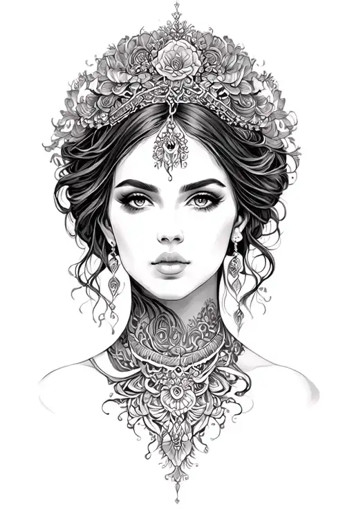 Dark Feminine Goddess