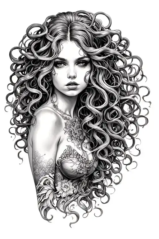 Medusa Pinup Girl