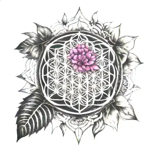 Psychedelic Flower Of Life