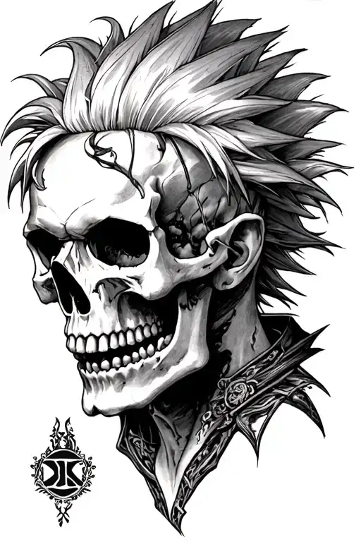 Netero Skull Hunter X Hunter