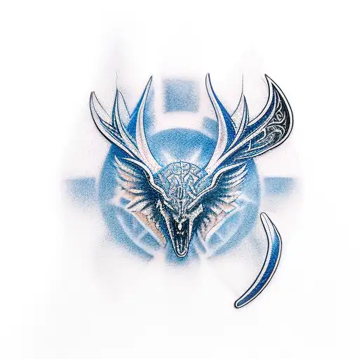 Saint Micheal Thin Blue Line