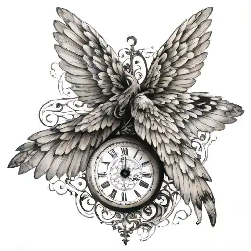 Wings And Roman Numerals