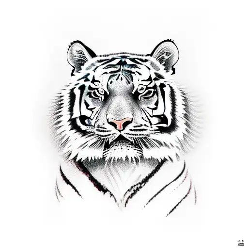 Wounded Tiger Full Body