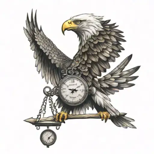 Eagle Holding Scales