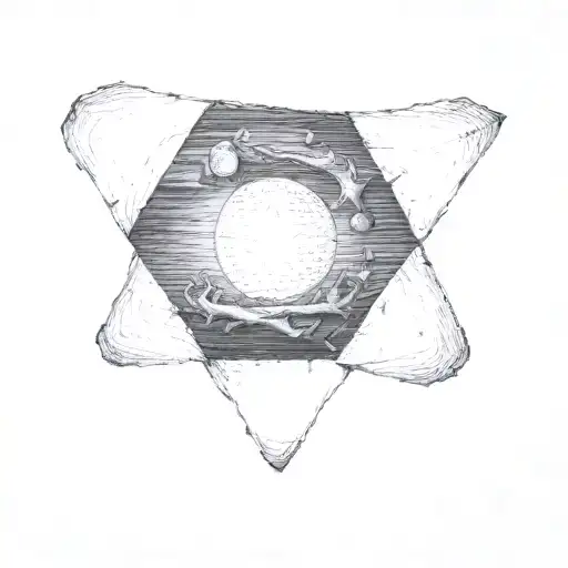 A Hole In A David Star