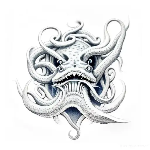 Kraken Open Mouth