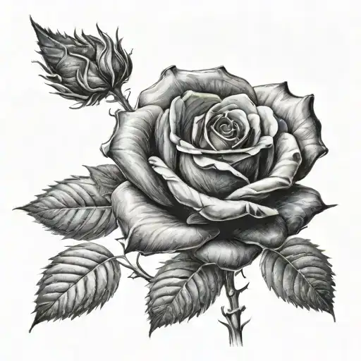 Black Rose For Male