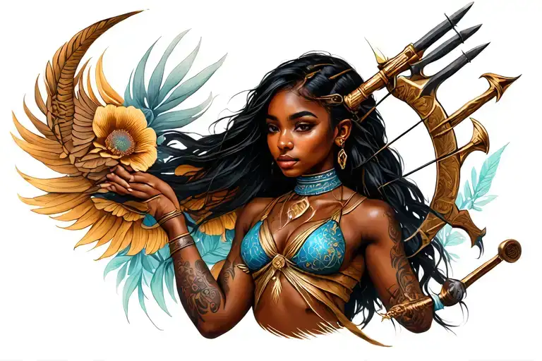 Black Girl Sagittarius