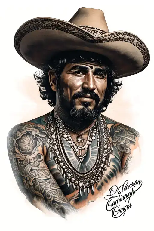Mexican Man Sleeve