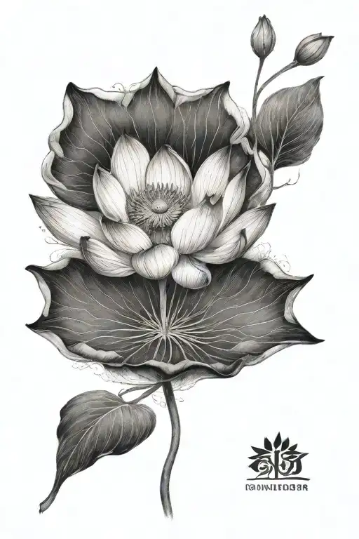 Lotus Flower Blooming