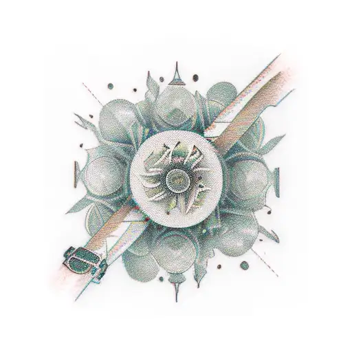 Travel With Polaroids Forearm