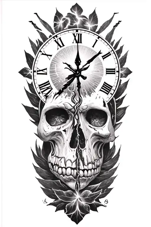 Voodoo And Lightining Storm And Time And Nature