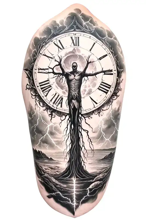 Voodoo And Lightining Storm And Time And Nature