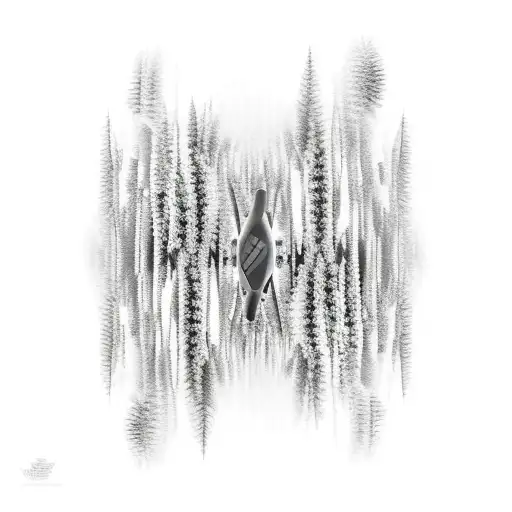 Forest Combined With Cars And Racetrack