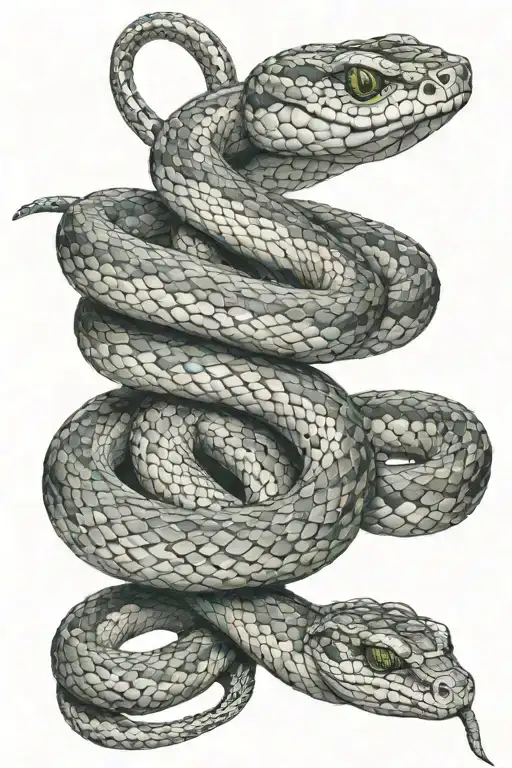 Snake Wrapped