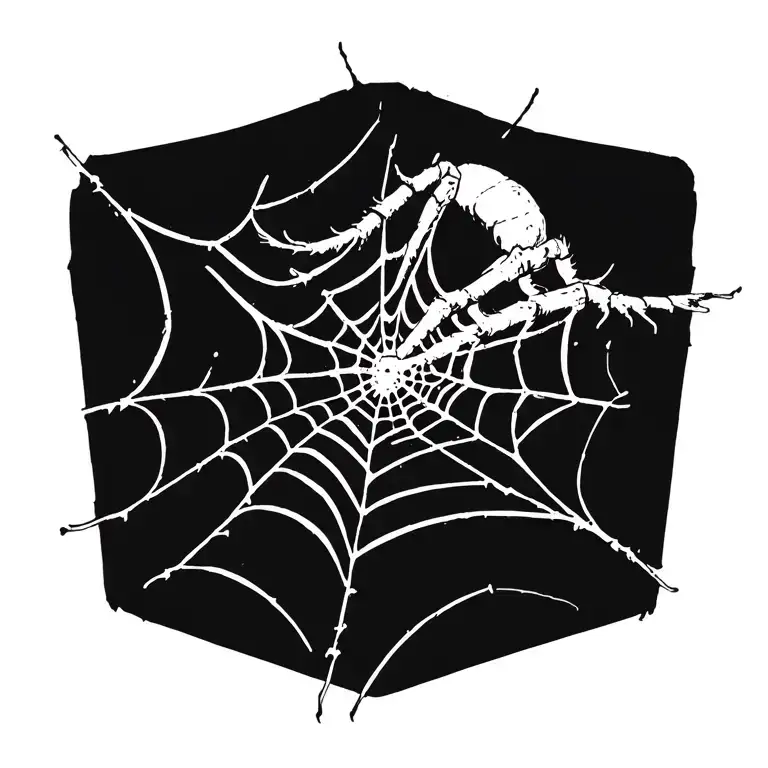 Spider Webs Entwined