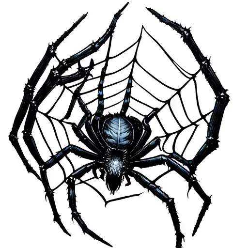 Spider Webs Entwined
