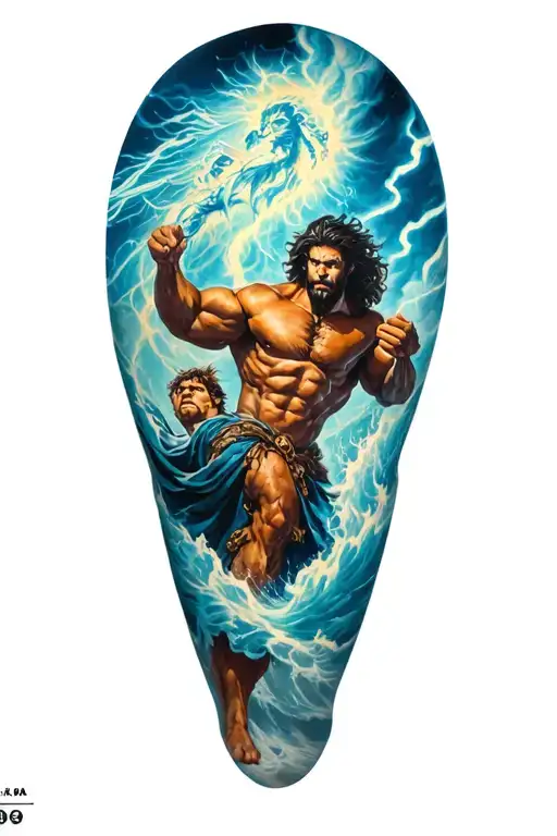 Hercules And Thunder On And Down A Samuray