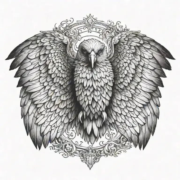 Shoulder Wings Spread