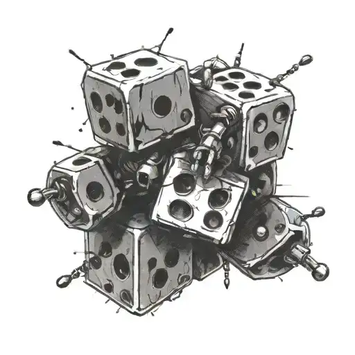 Robot Throwing Dice