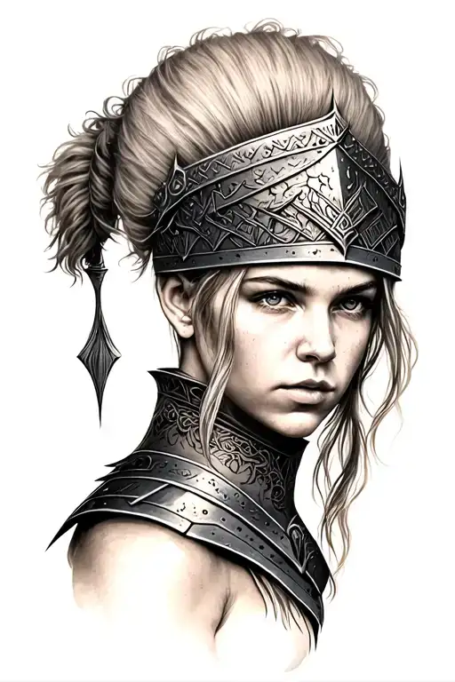 Nordic Female Warrior