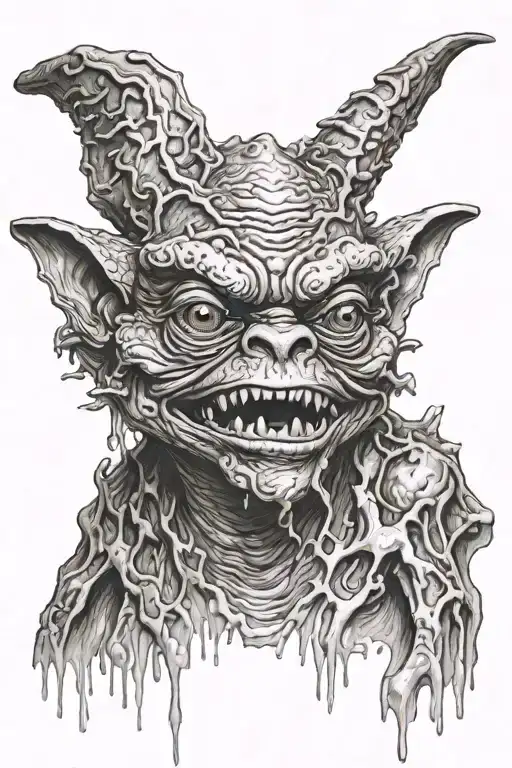 Scary Gremlins Melting Realism Like The Movie