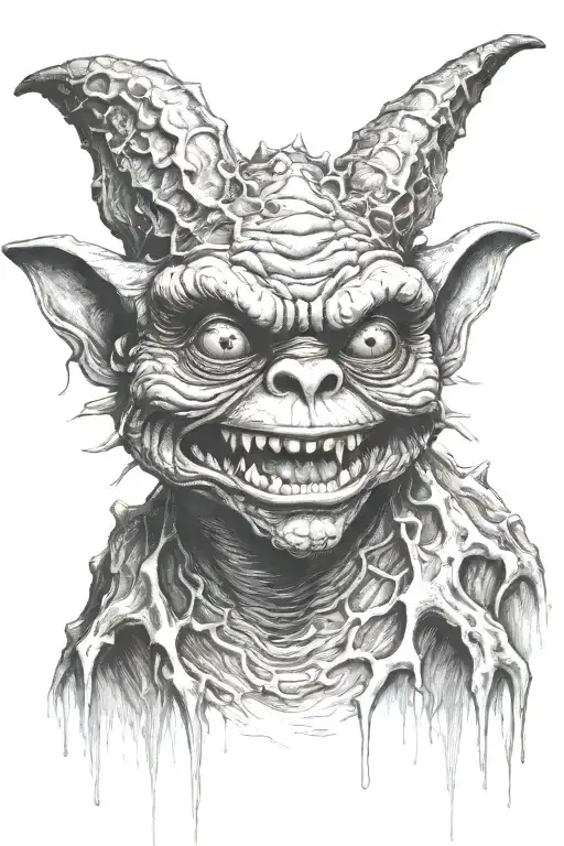 Scary Gremlins Melting Realism Like The Movie