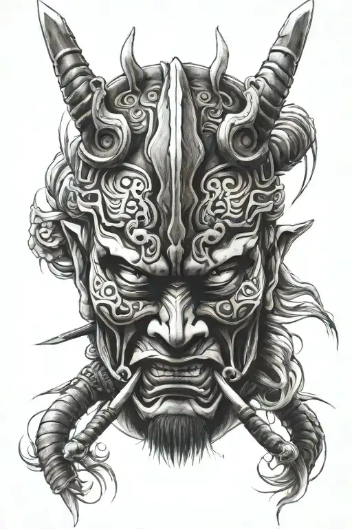 Samurai Mask Demon