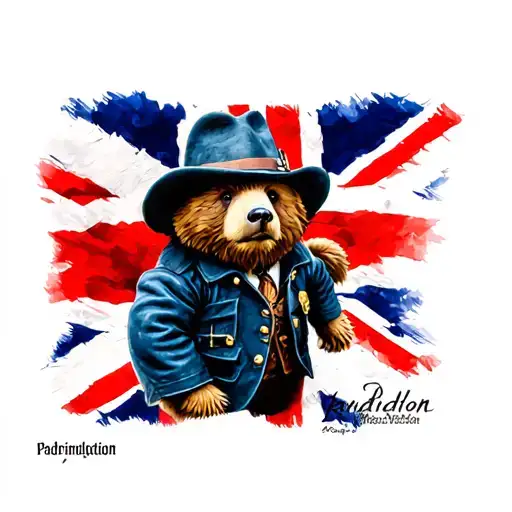 Paddington Bear Union Jack