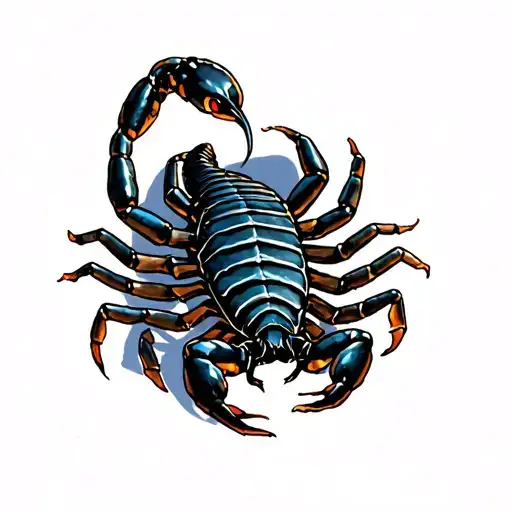 Scorpion In The Moonlight