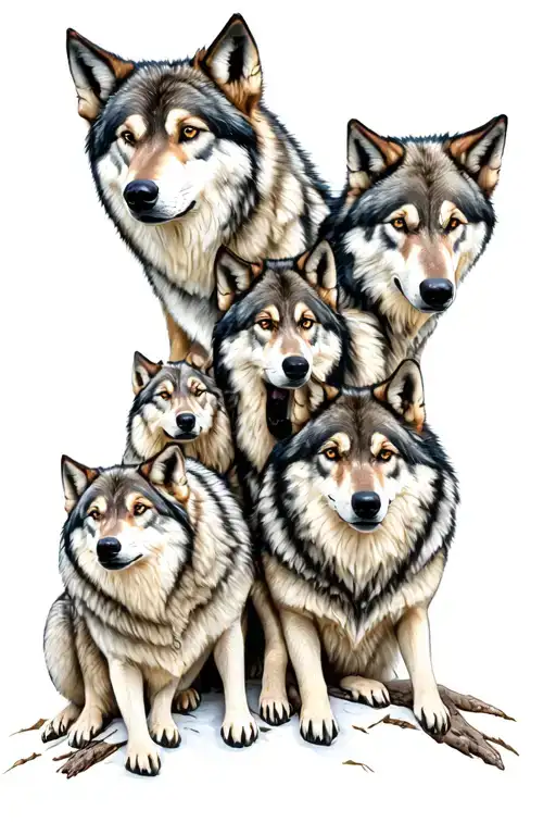 Wolf Pack Family Tree