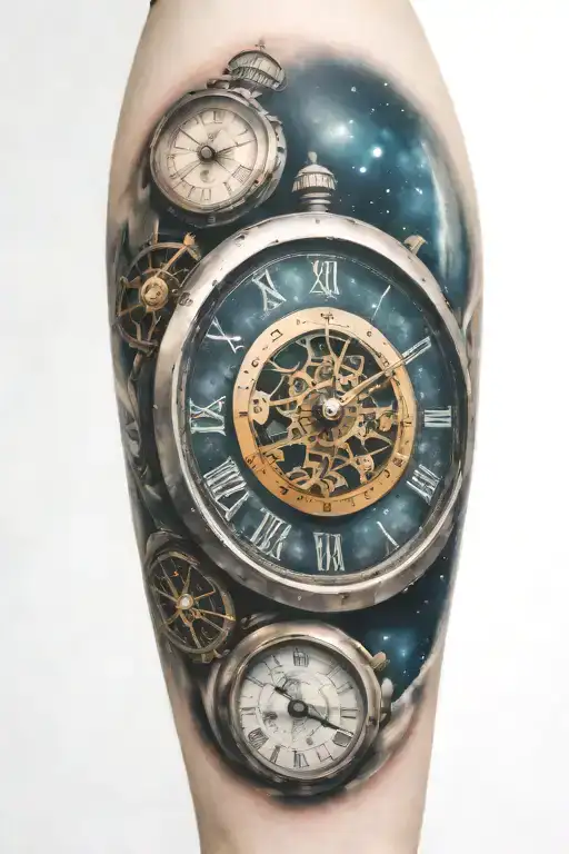 A Mechanical Clock With Intricate Astronomy