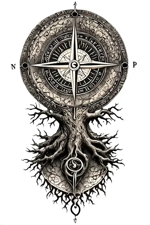 Tree Of Life And Incorporating Metatron Cube With A Compass