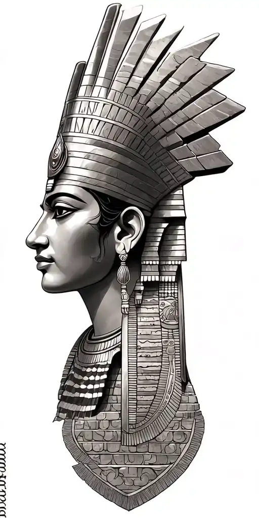 Egyptian Gods And Pyramids