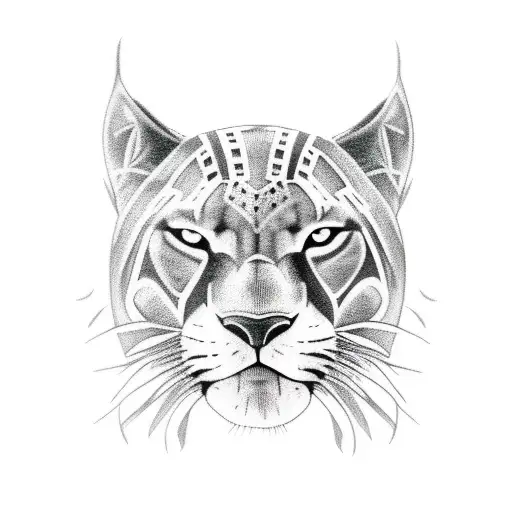 Black Panther In Grass