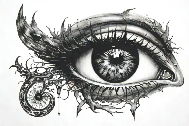 Dark Edgy Eyes Creepy