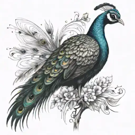 Peacock And Spear