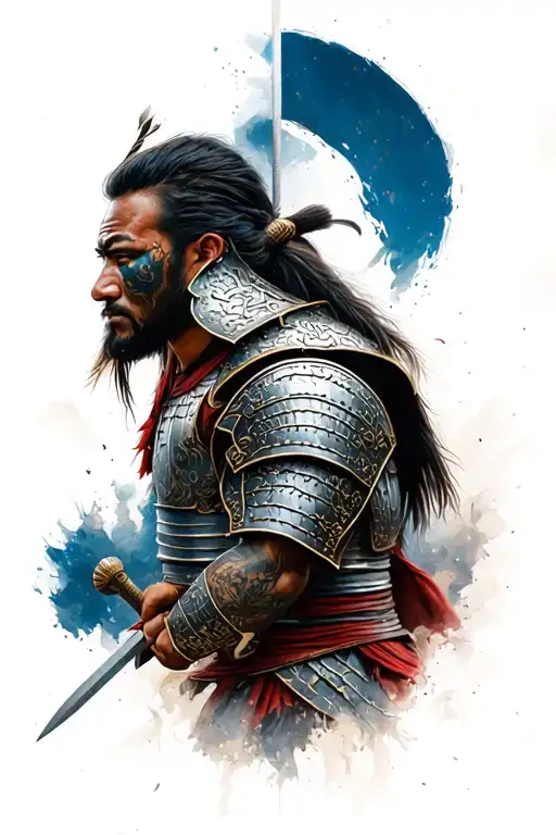 Samurai Vs Roman Gladiator