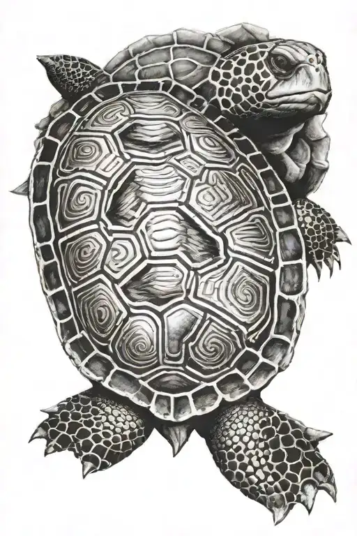 Mayan Turtle Shell Only