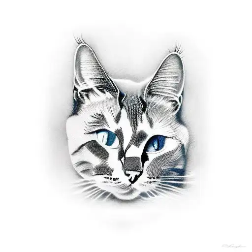 Siames Cat In Heaven