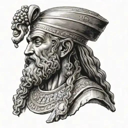 Portrait Of Achaemenid Cyrus