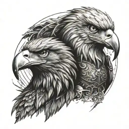 Warrior And Eagle Combine