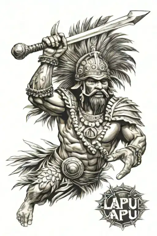 Lapu Lapu Filipino Warrior