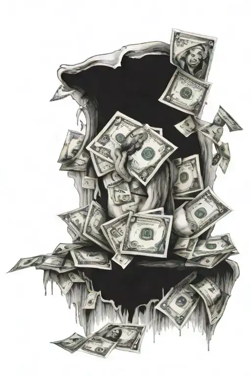 Never Give Up With Money Around It