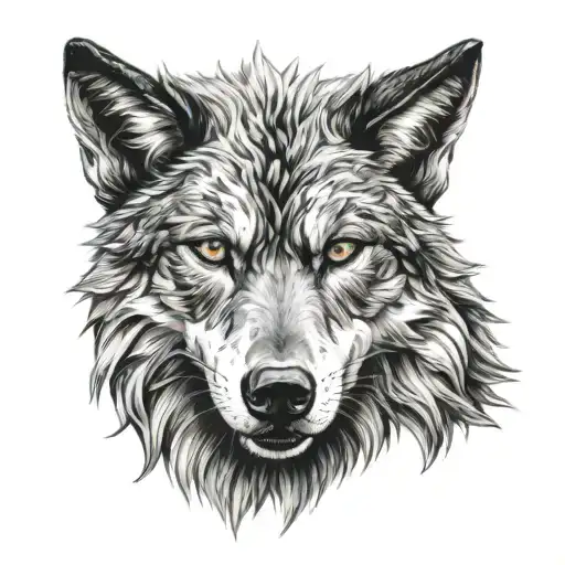 The Witcher Wolf Head