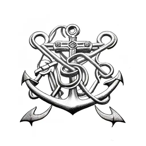 Anchor Pistol Gun Pirate