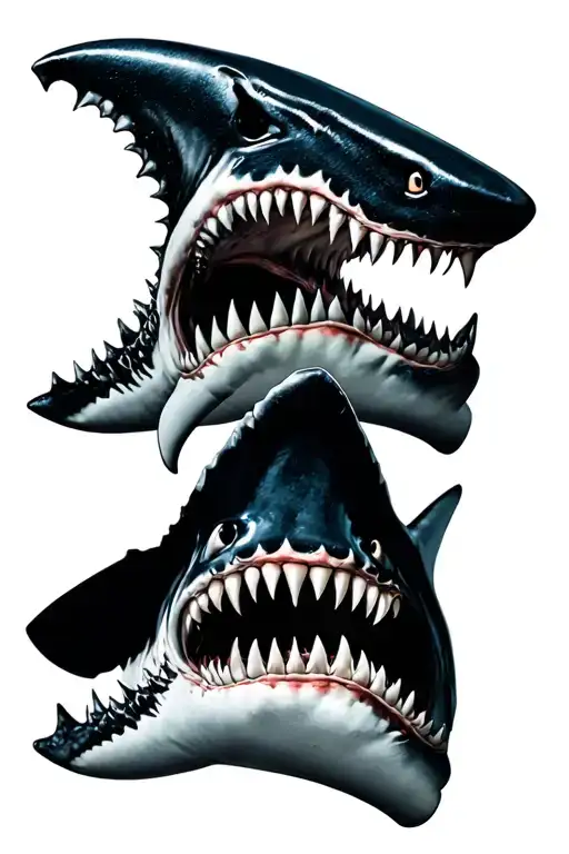 4 Realistic Shark Teeth All Different Types