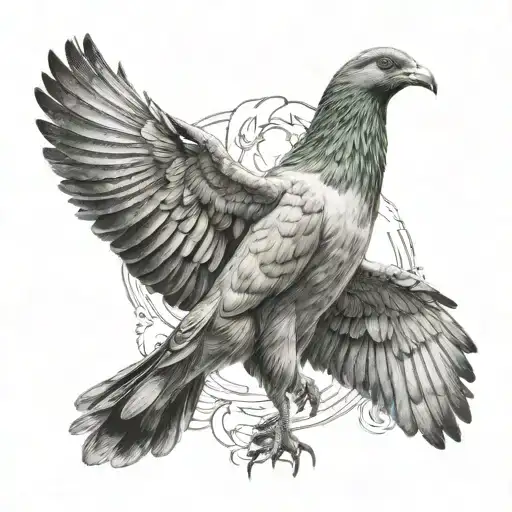 Horse Pigeon Peace
