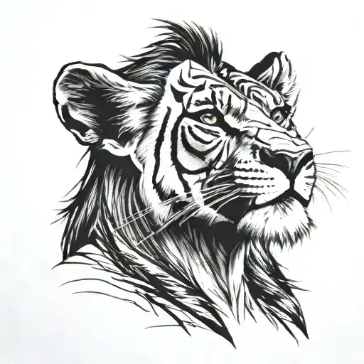 A Realistic Portrait Of Scar From The Lion King With A Modern Twist