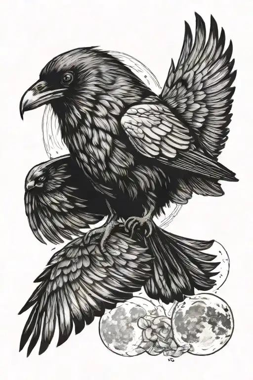 Raven Fly Me To The Moon